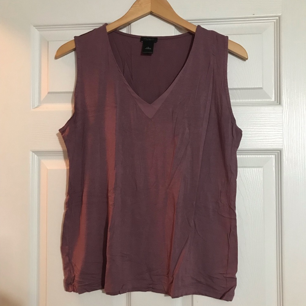 Mauve Ann Taylor Factor tank top